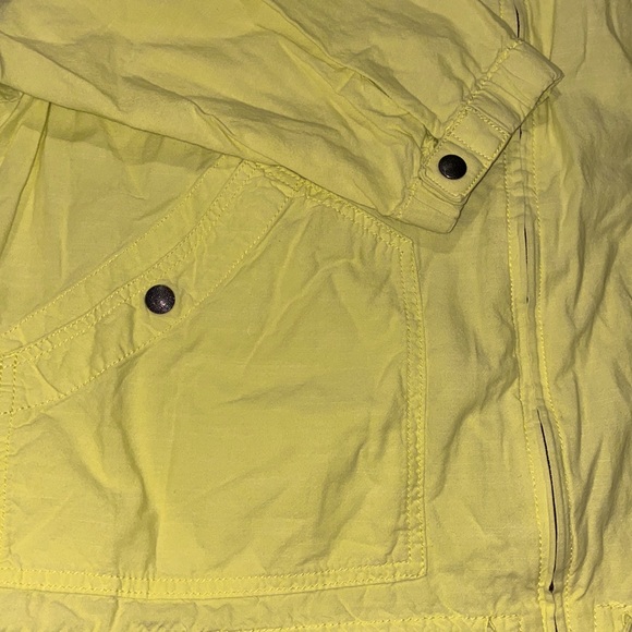 Vintage Eddie Bauer yellow women’s jacket. size large. - Picture 5 of 8